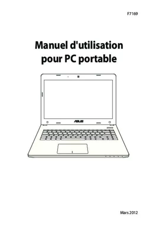 Mode d'emploi ASUS F301A-RX229H