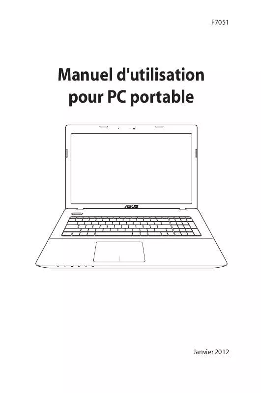 Mode d'emploi ASUS F45A