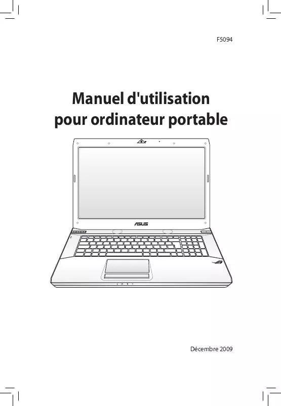 Mode d'emploi ASUS G73JH