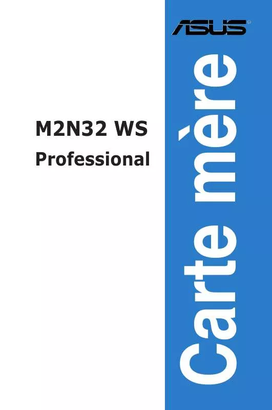 Mode d'emploi ASUS M2N32 WS PROFESSIONAL