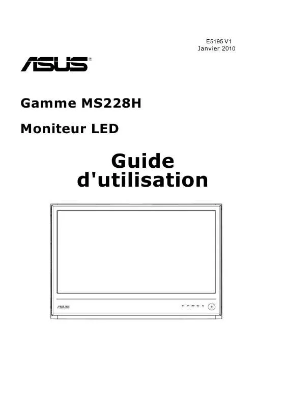 Mode d'emploi ASUS MS228H-C