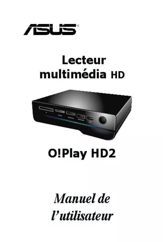 Mode d'emploi ASUS O!PLAY HD2 DONGLE WI-FI