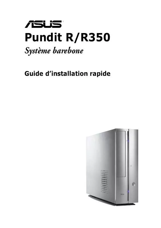 Mode d'emploi ASUS PUNDIT-R350