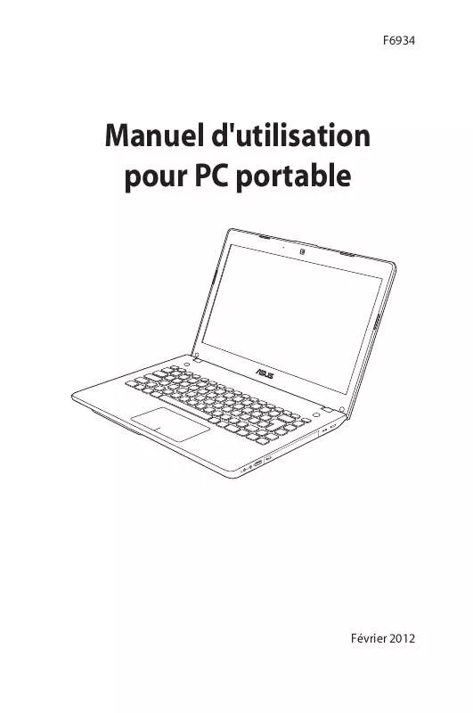 Mode d'emploi ASUS R401VZ