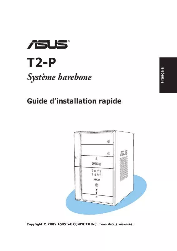 Mode d'emploi ASUS T2-P