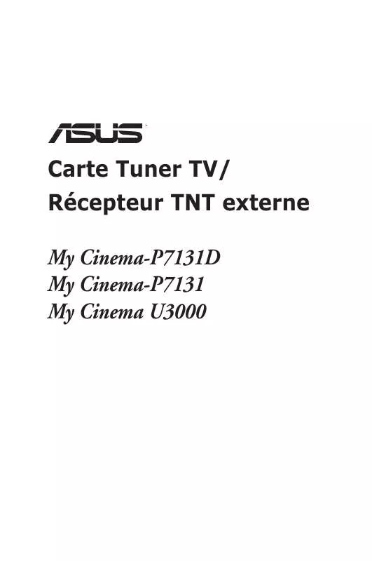 Mode d'emploi ASUS TV FM 7134