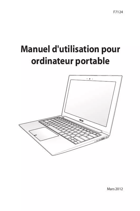 Mode d'emploi ASUS UX21A