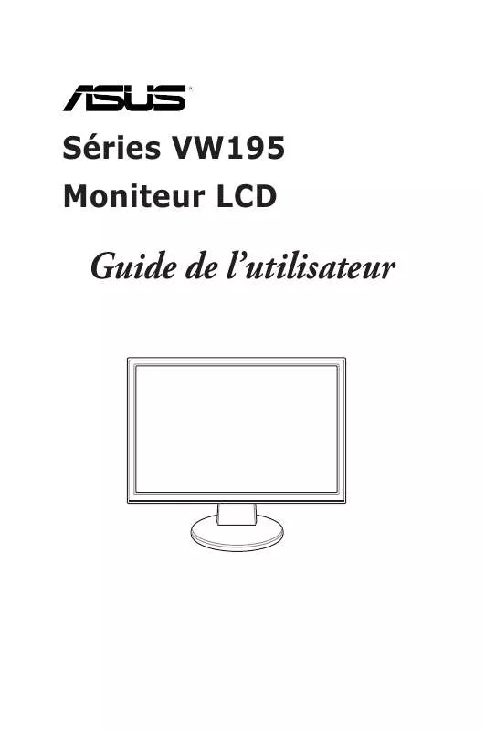 Mode d'emploi ASUS VW195D