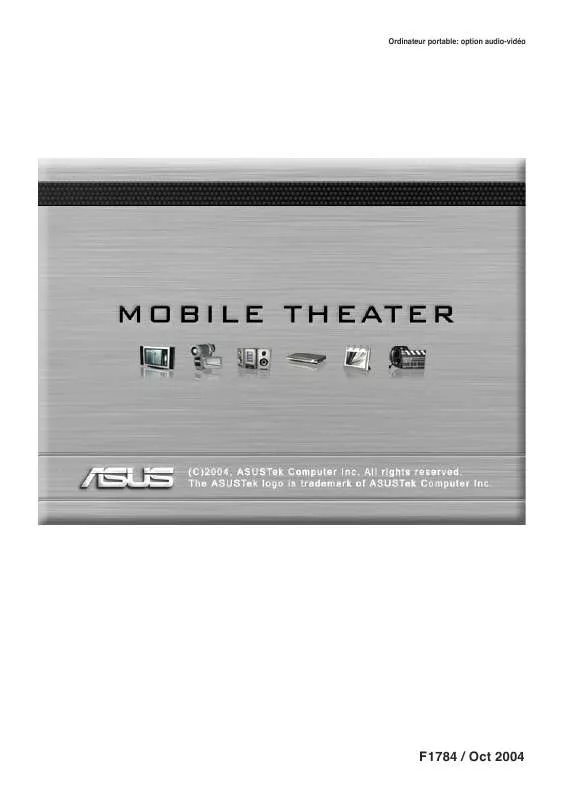 Mode d'emploi ASUS W1N