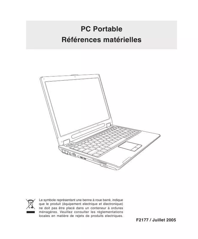 Mode d'emploi ASUS W6A