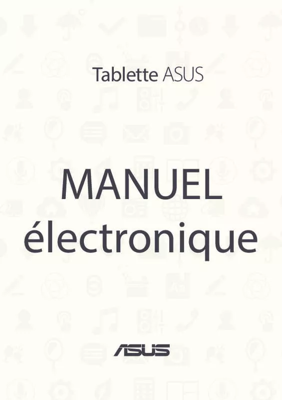 Mode d'emploi ASUS ZENPAD 10 Z300CL-1A009A