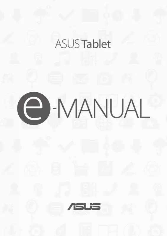 Mode d'emploi ASUS ZENPAD S 8.0 Z580C-1A007A