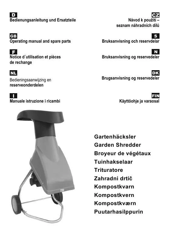 Mode d'emploi ATIKA BIOPLUS 2400