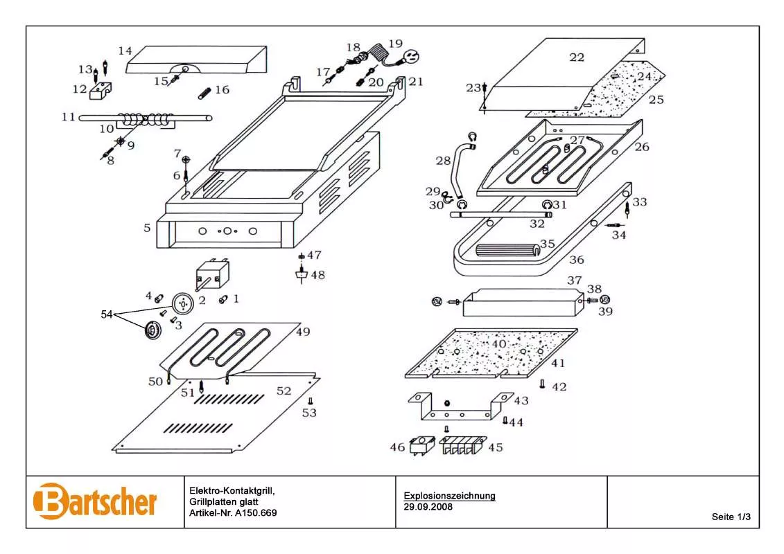 Mode d'emploi BARTSCHER A150669-151