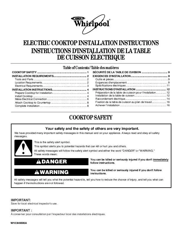 Mode d'emploi BAUKNECHT G9CE3675XS