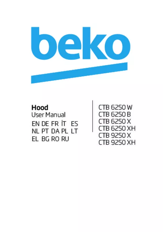 Mode d'emploi BEKO CTB6250W