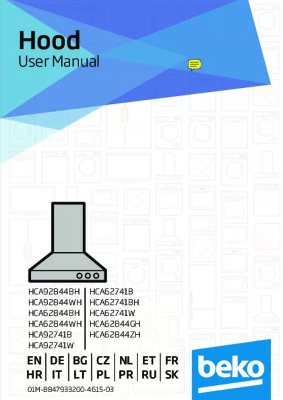 Mode d'emploi BEKO HCA92741W