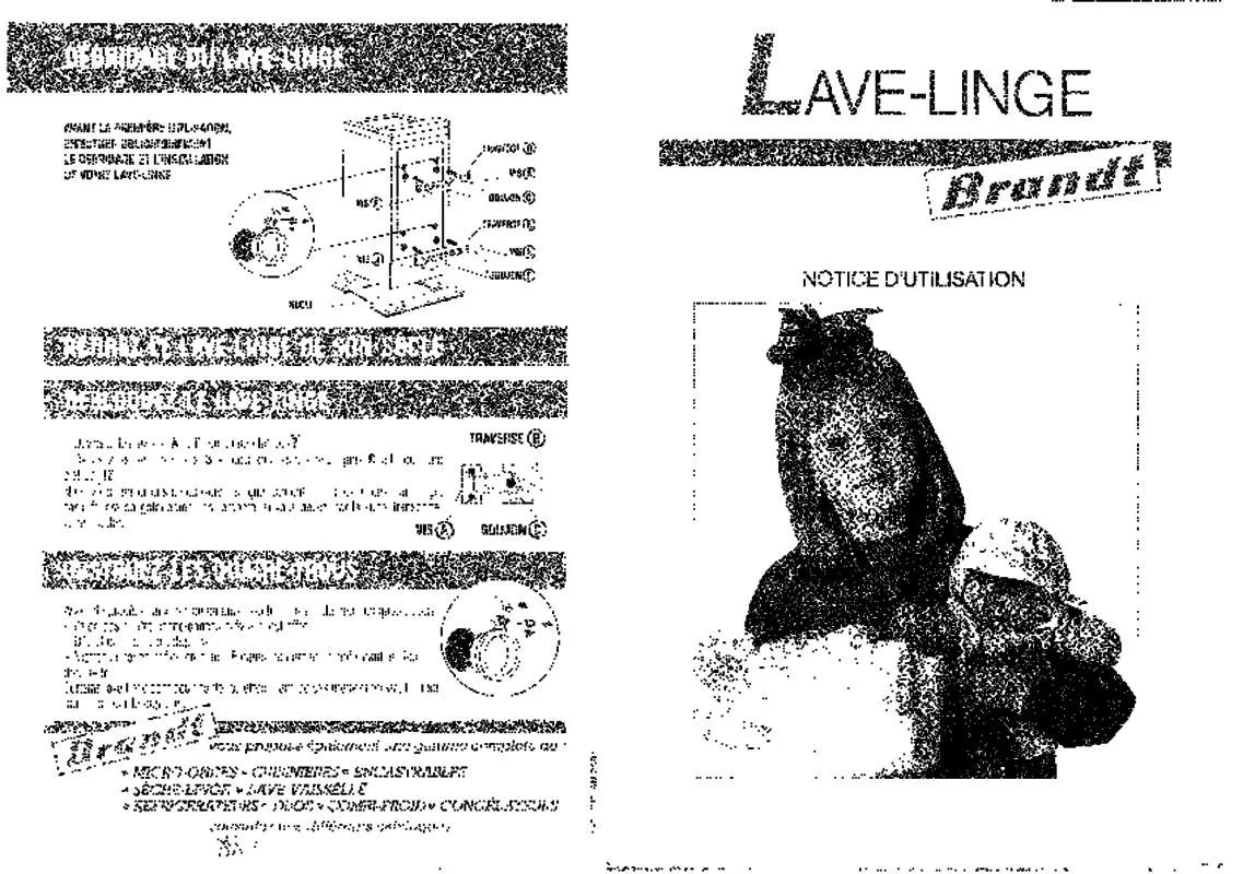 Mode d'emploi BRANDT 597TXCF