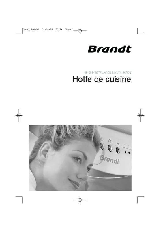 Mode d'emploi BRANDT AC 500 XF1