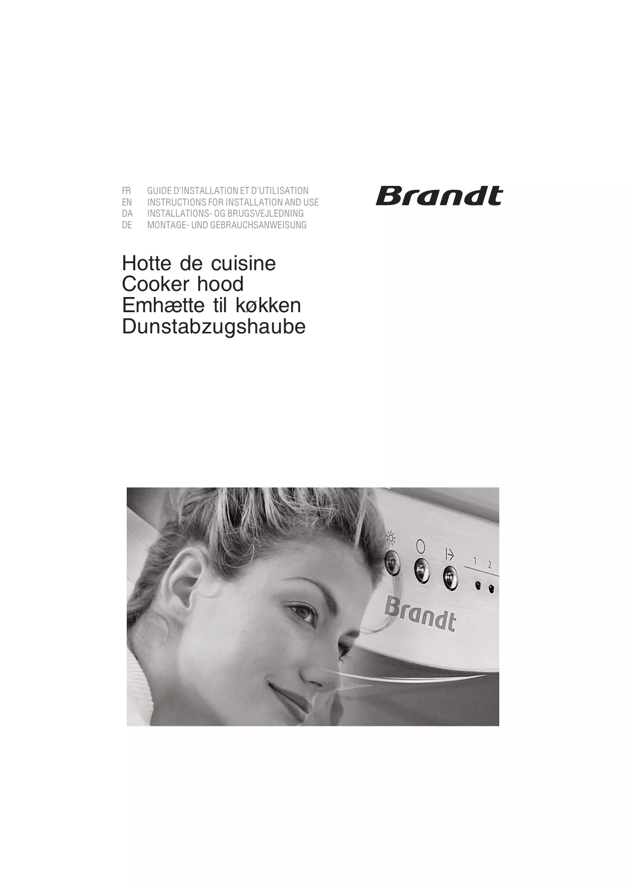 Mode d'emploi BRANDT AD1516X