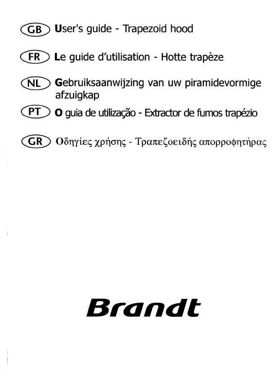 Mode d'emploi BRANDT AD216XE1