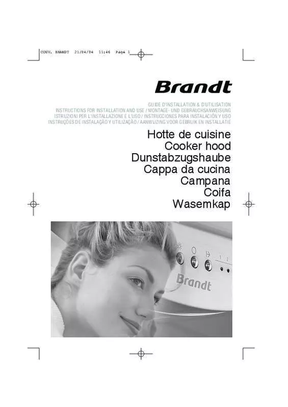 Mode d'emploi BRANDT AG356XP1