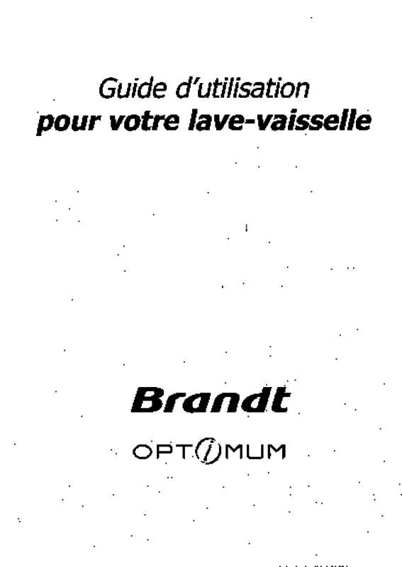 Mode d'emploi BRANDT AX330C