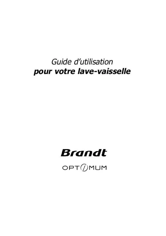 Mode d'emploi BRANDT AX448CA