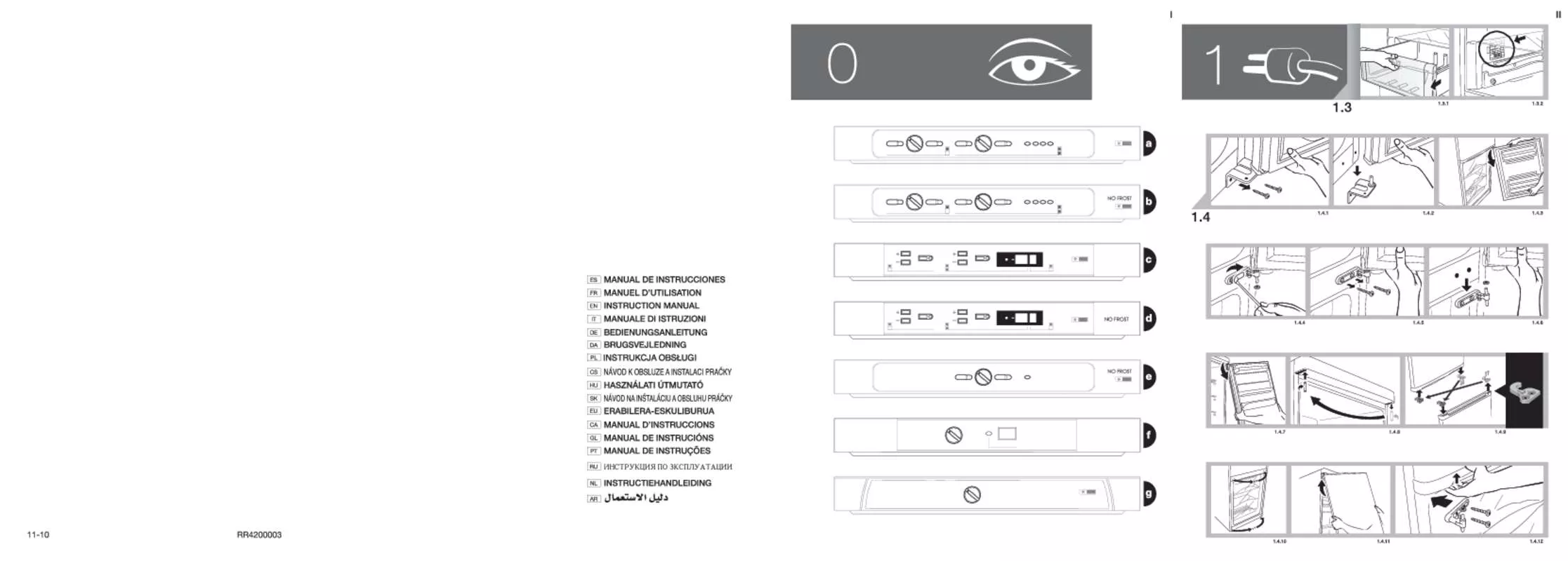 Mode d'emploi BRANDT BFC2312N