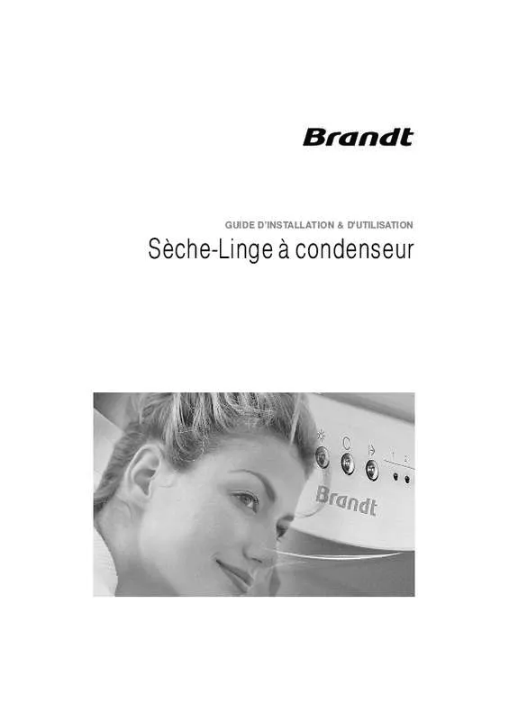 Mode d'emploi BRANDT BWD 181 T