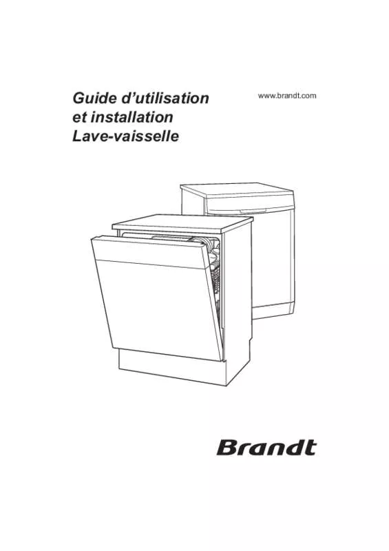 Mode d'emploi BRANDT DFH1315