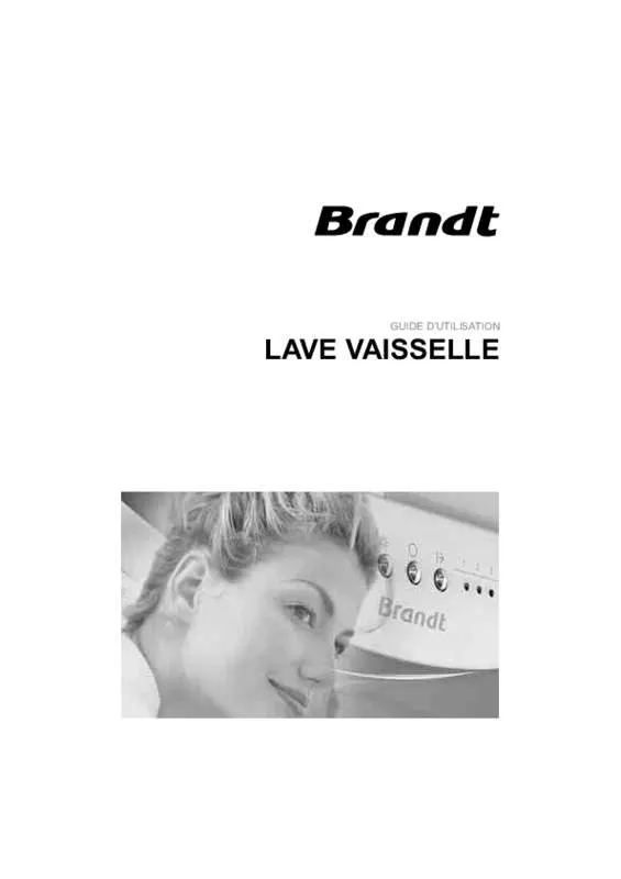 Mode d'emploi BRANDT DFS900WE1