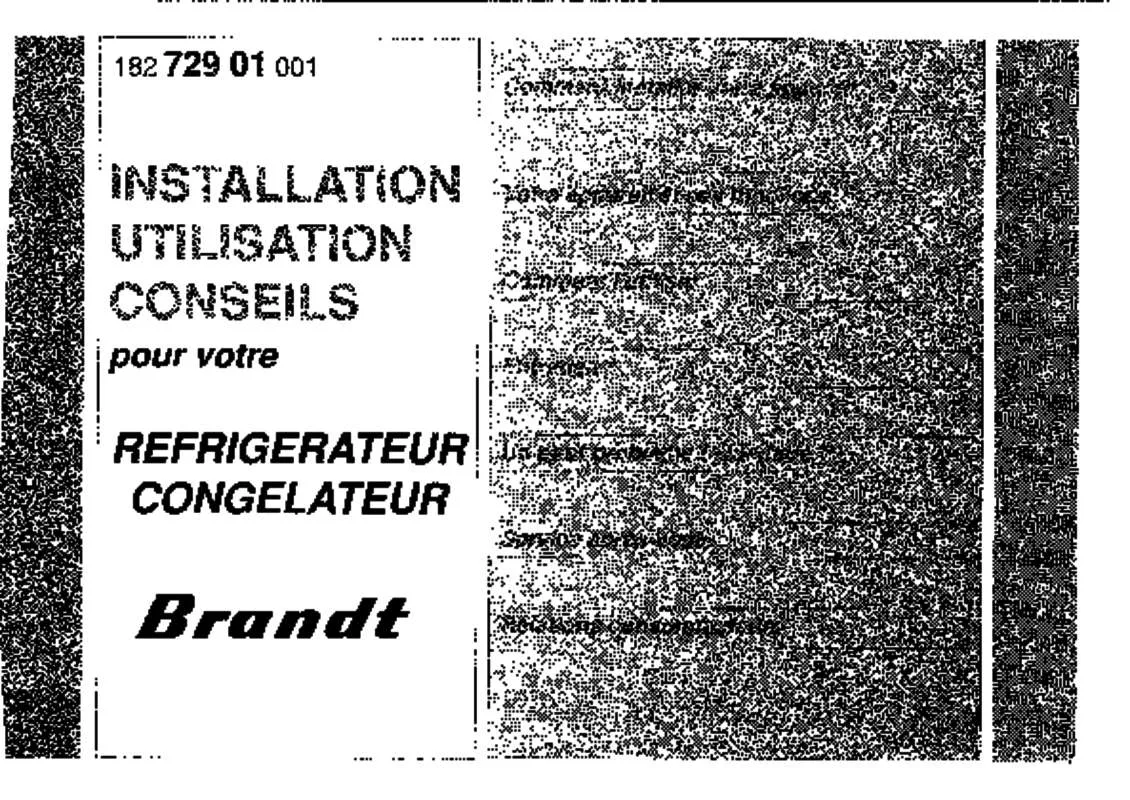 Mode d'emploi BRANDT DUN99B