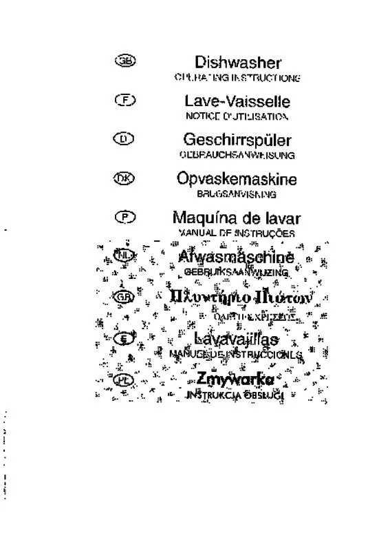 Mode d'emploi BRANDT DWM150