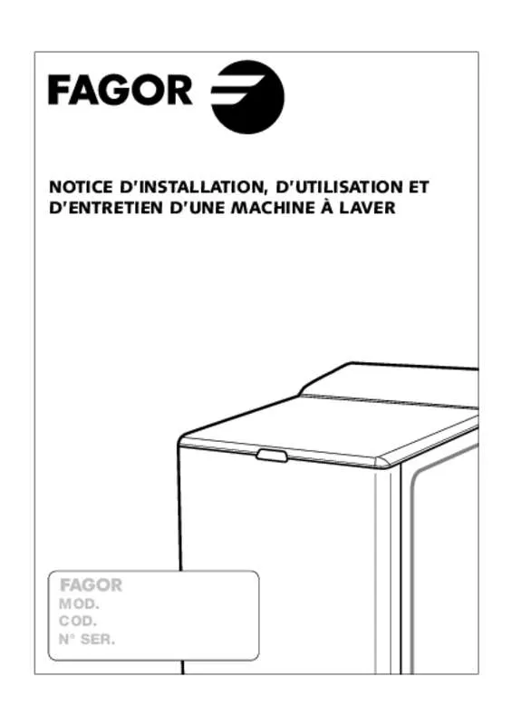 Mode d'emploi BRANDT EFU501E