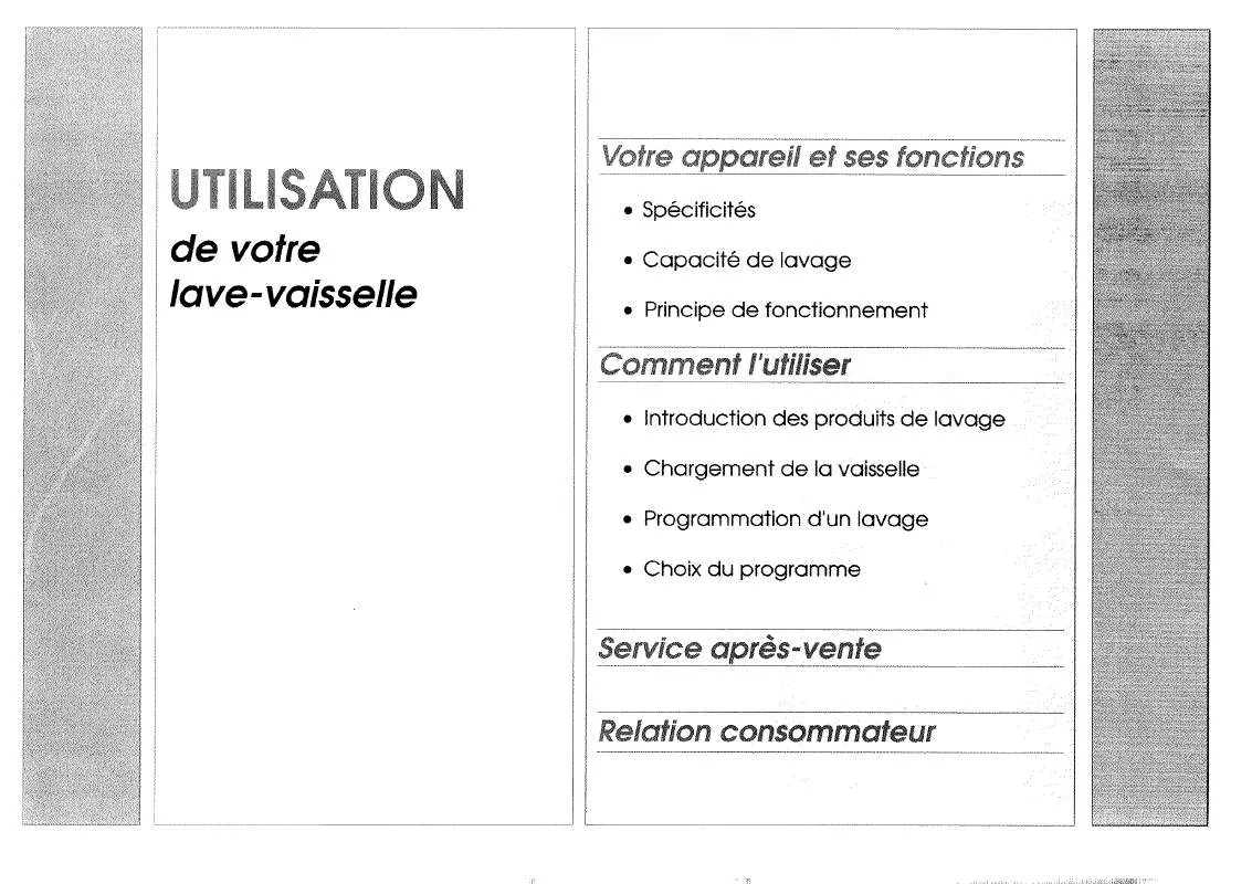 Mode d'emploi BRANDT EO122