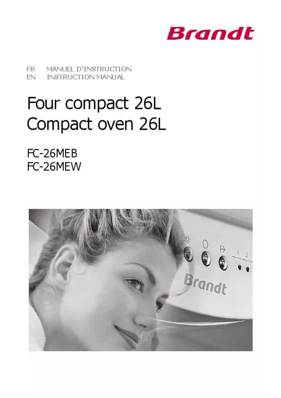 Mode d'emploi BRANDT FC-260MB