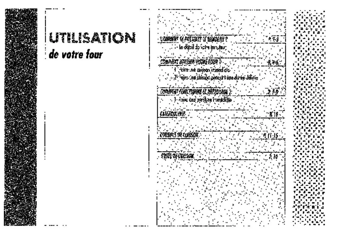 Mode d'emploi BRANDT FMP393C