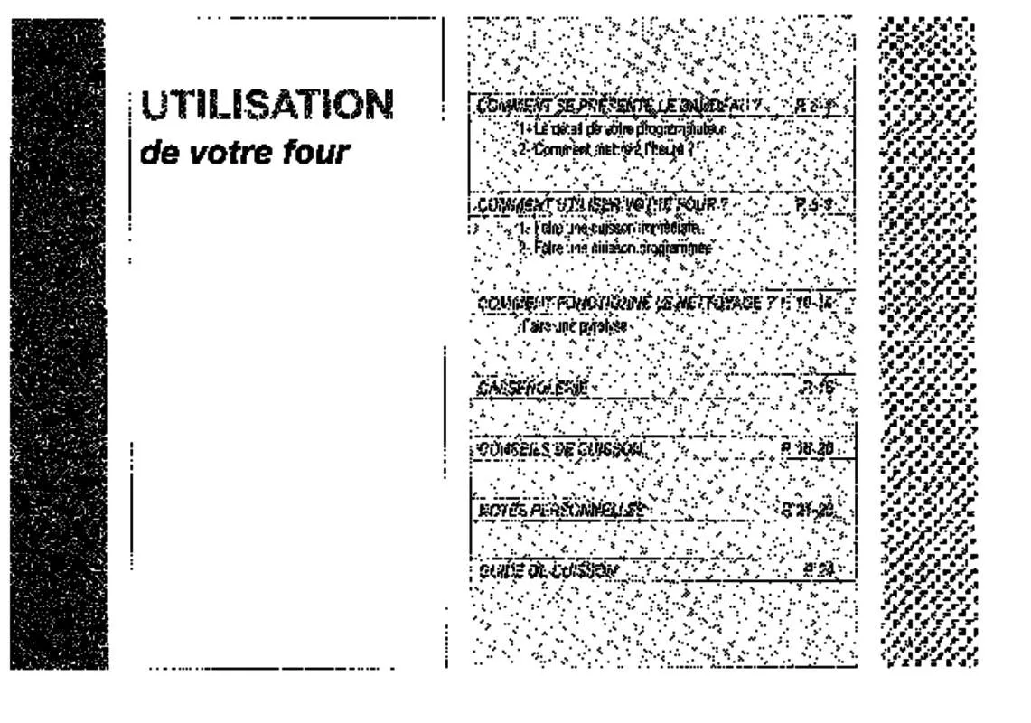 Mode d'emploi BRANDT FMPV294CL