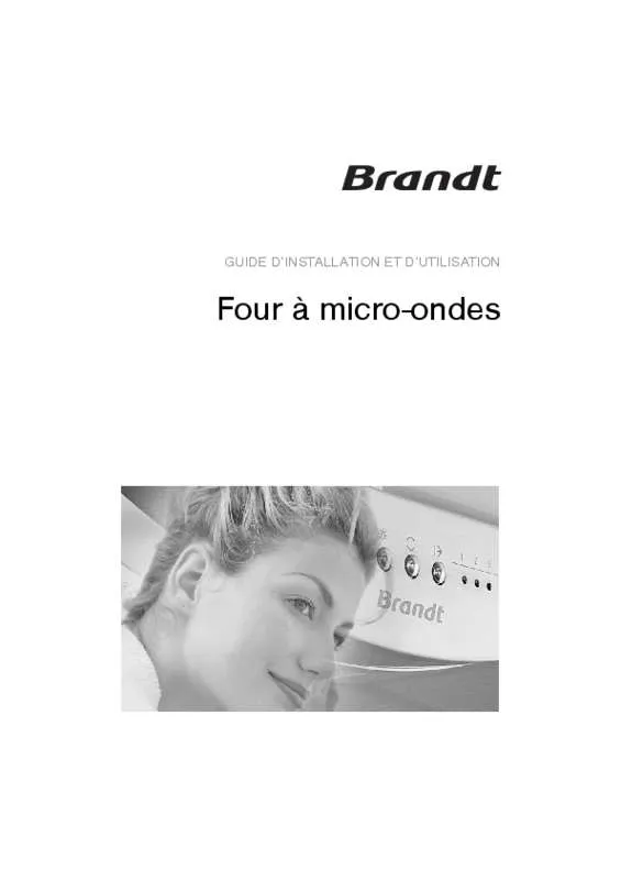 Mode d'emploi BRANDT G2400W