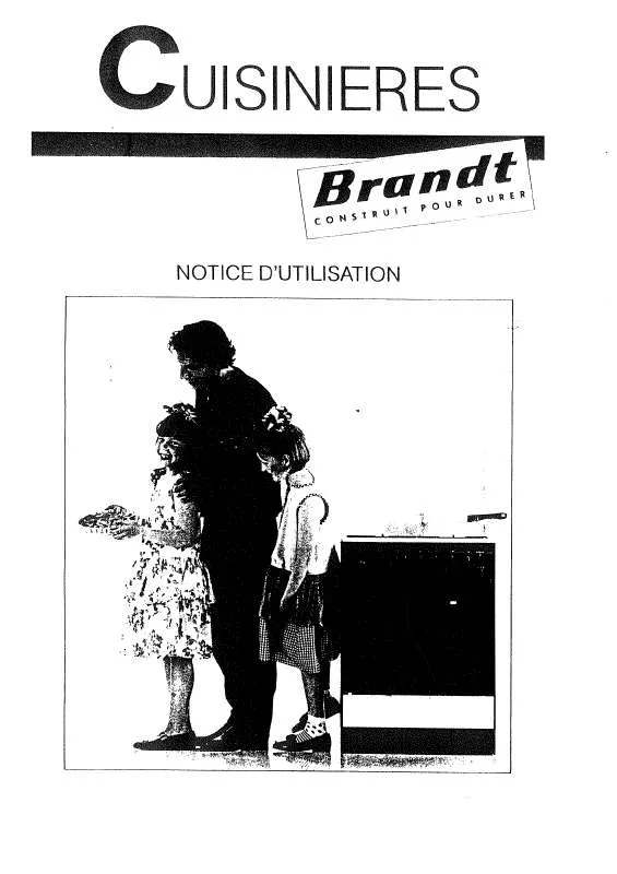 Mode d'emploi BRANDT KB621