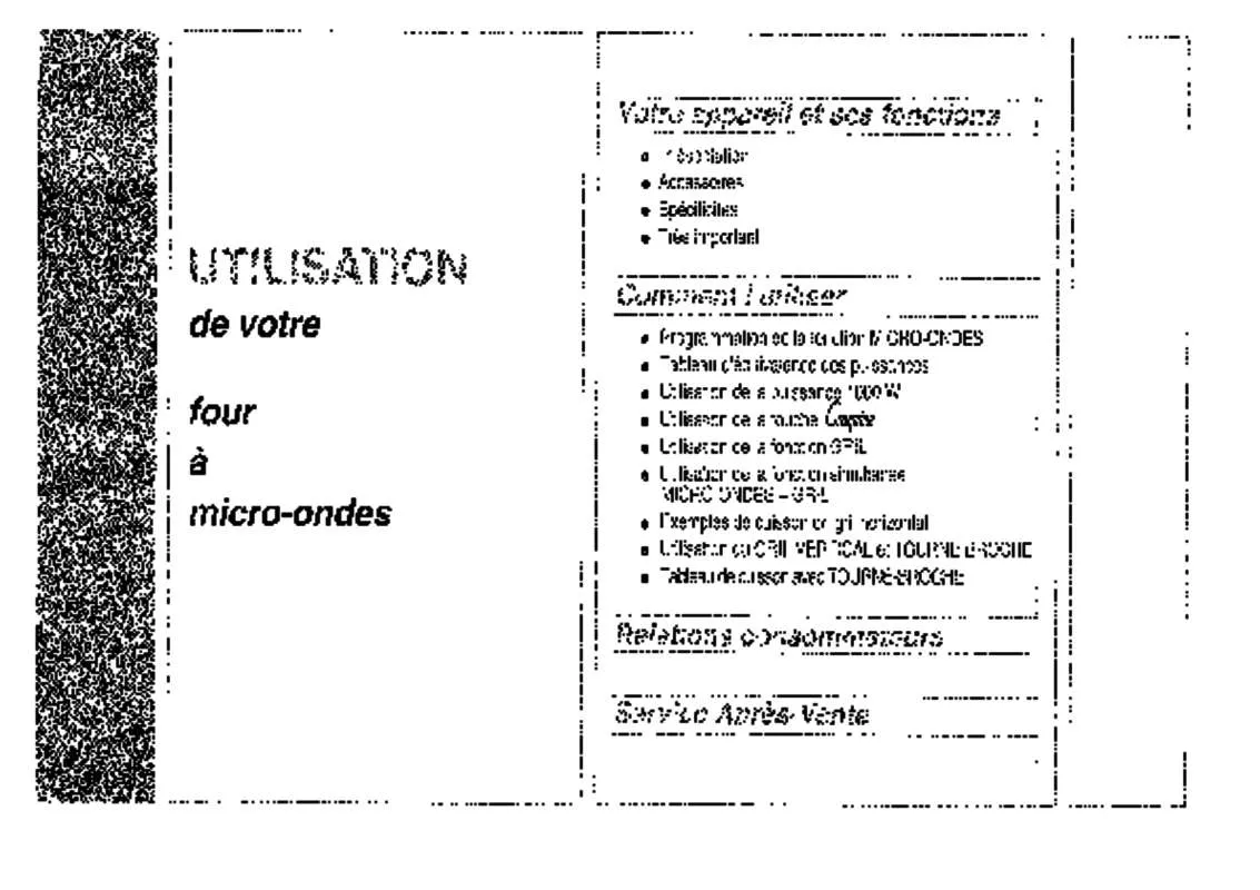 Mode d'emploi BRANDT M32BTP