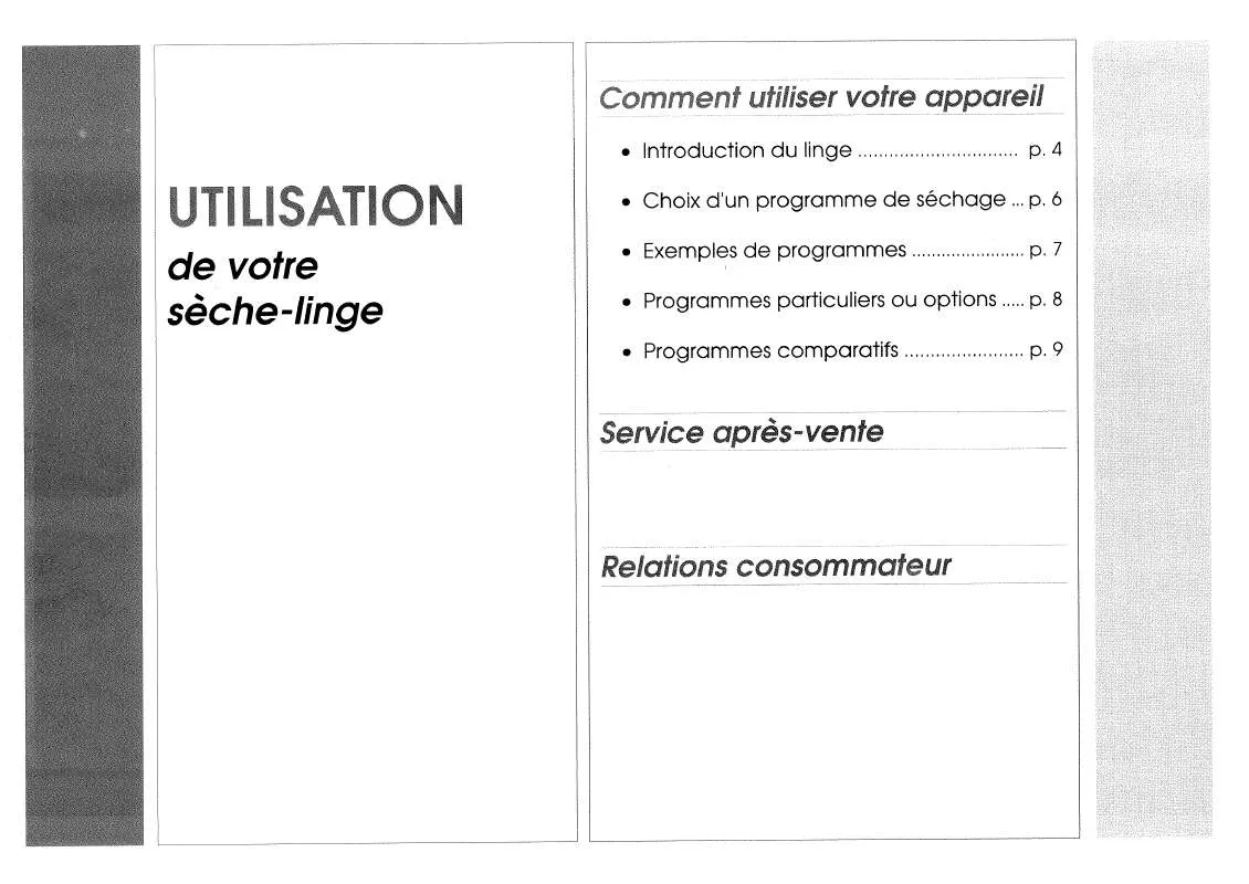 Mode d'emploi BRANDT SEC40