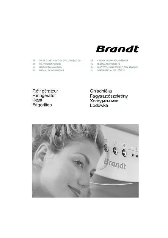 Mode d'emploi BRANDT SL2810