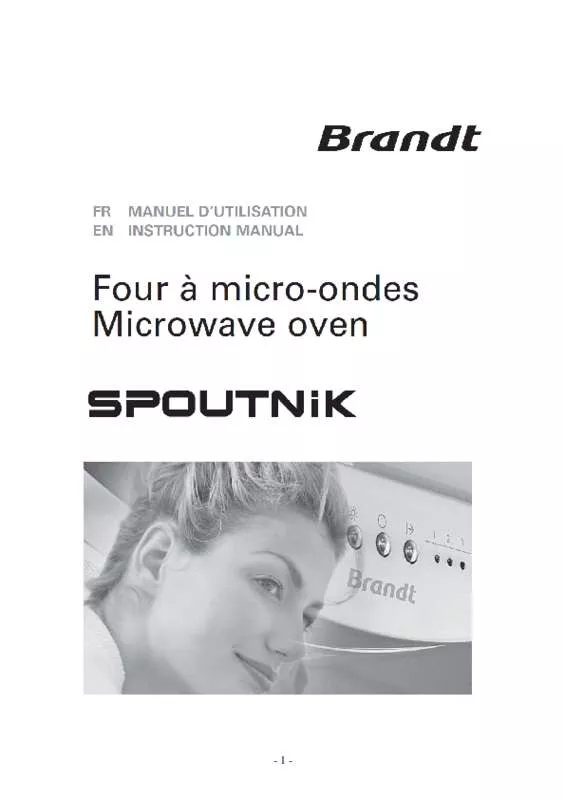 Mode d'emploi BRANDT SPOUTGF