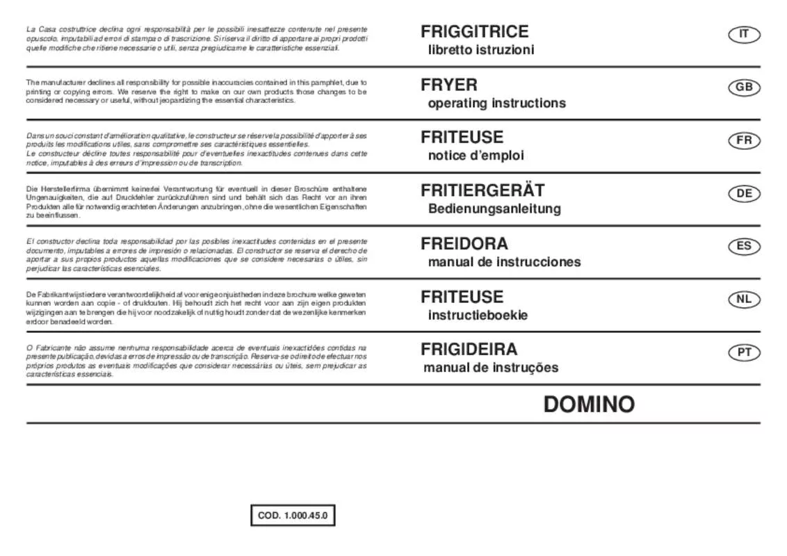 Mode d'emploi BRANDT TE206XF1