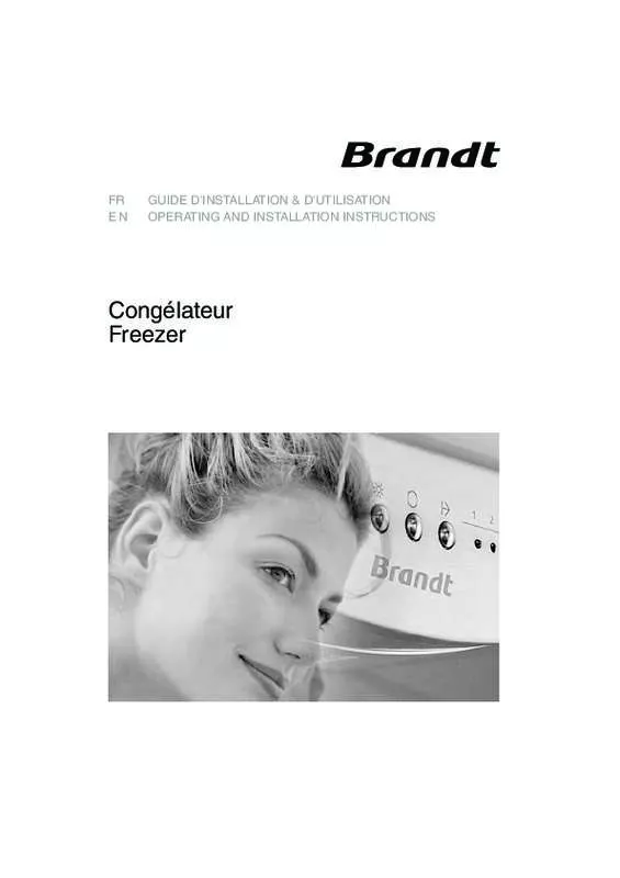 Mode d'emploi BRANDT UC2021