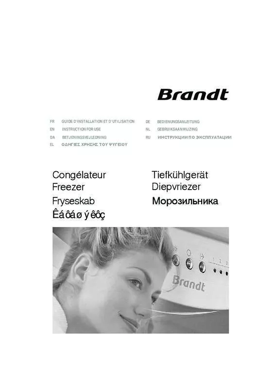 Mode d'emploi BRANDT UM1000H