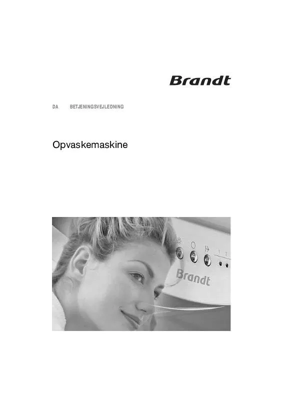 Mode d'emploi BRANDT VE600WE1