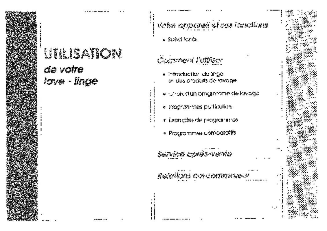 Mode d'emploi BRANDT VN1046